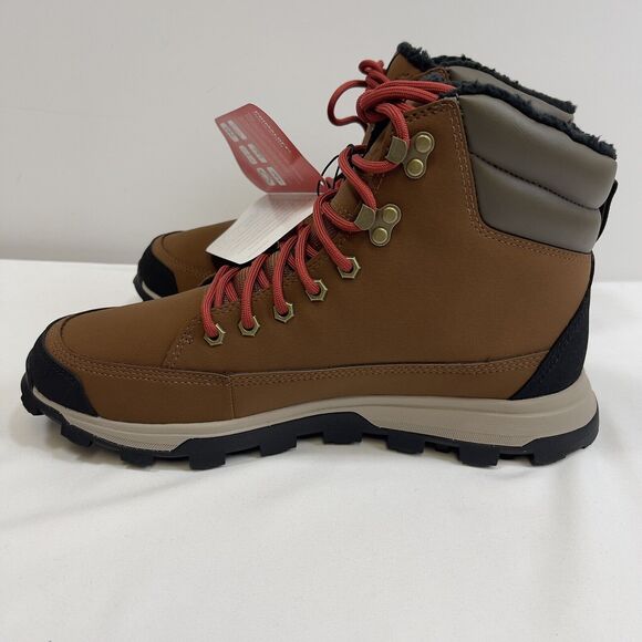 Timberland Boots Men 8.5 Beige Black  Leather Waterproof InsulatedTreeline Sport main image 10